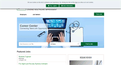 Desktop Screenshot of healthcarecareers.iienet.org